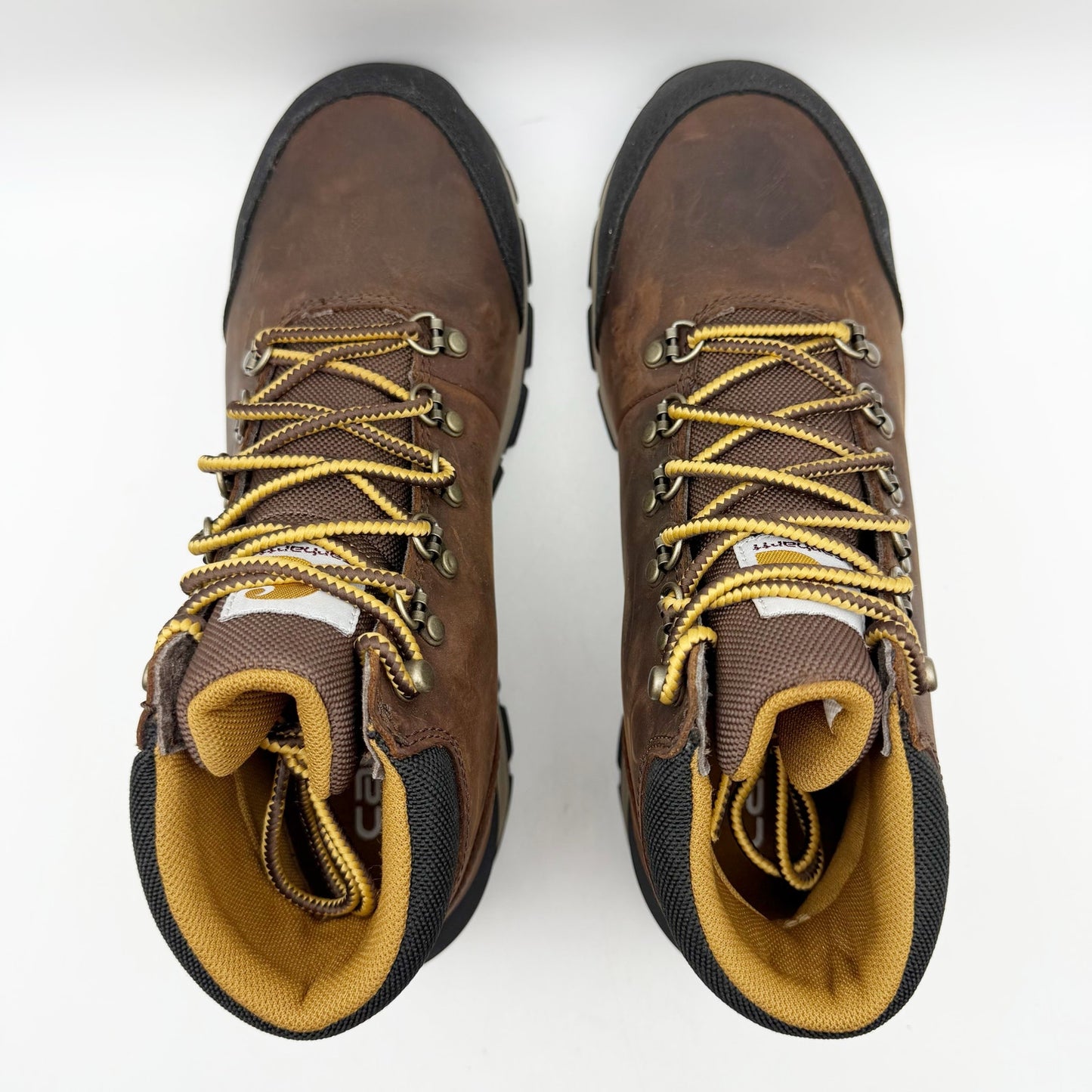 Carhartt Mens Gilmore 5" Work Boots US 8.5 Wide Brown Alloy Toe Waterproof NIB