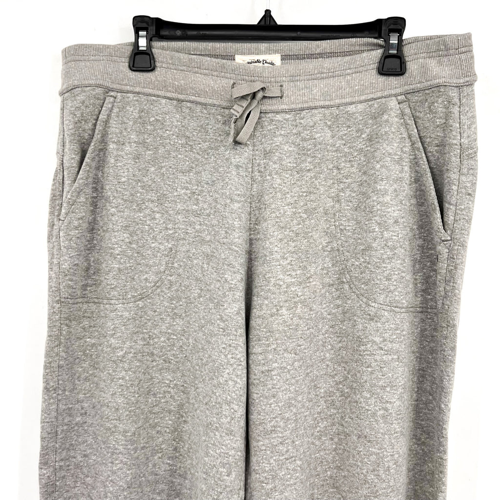 PRANA Women's Cozy Up Ankle Joggers XL Heather Grey Sweatpants NWT