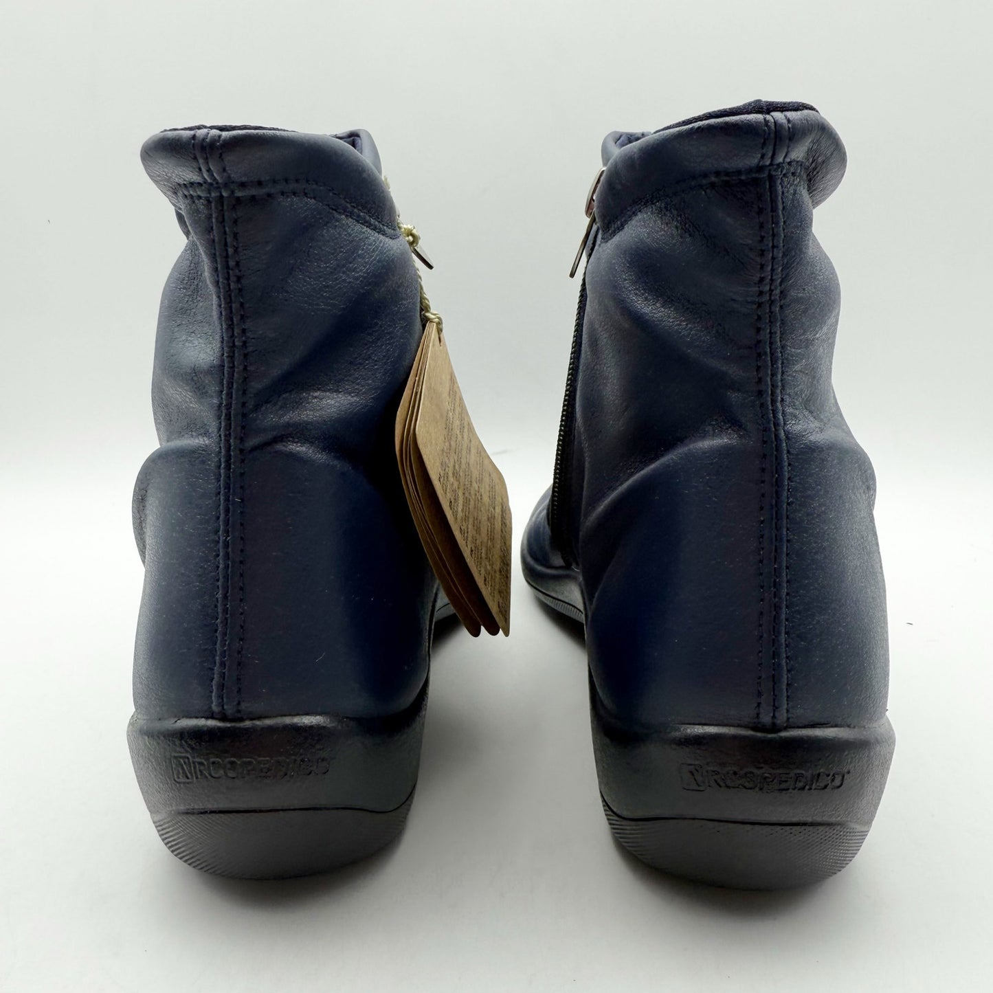 Arcopedico Womens Paluma Ankle Booties US 9.5 EU 40 Navy NIB