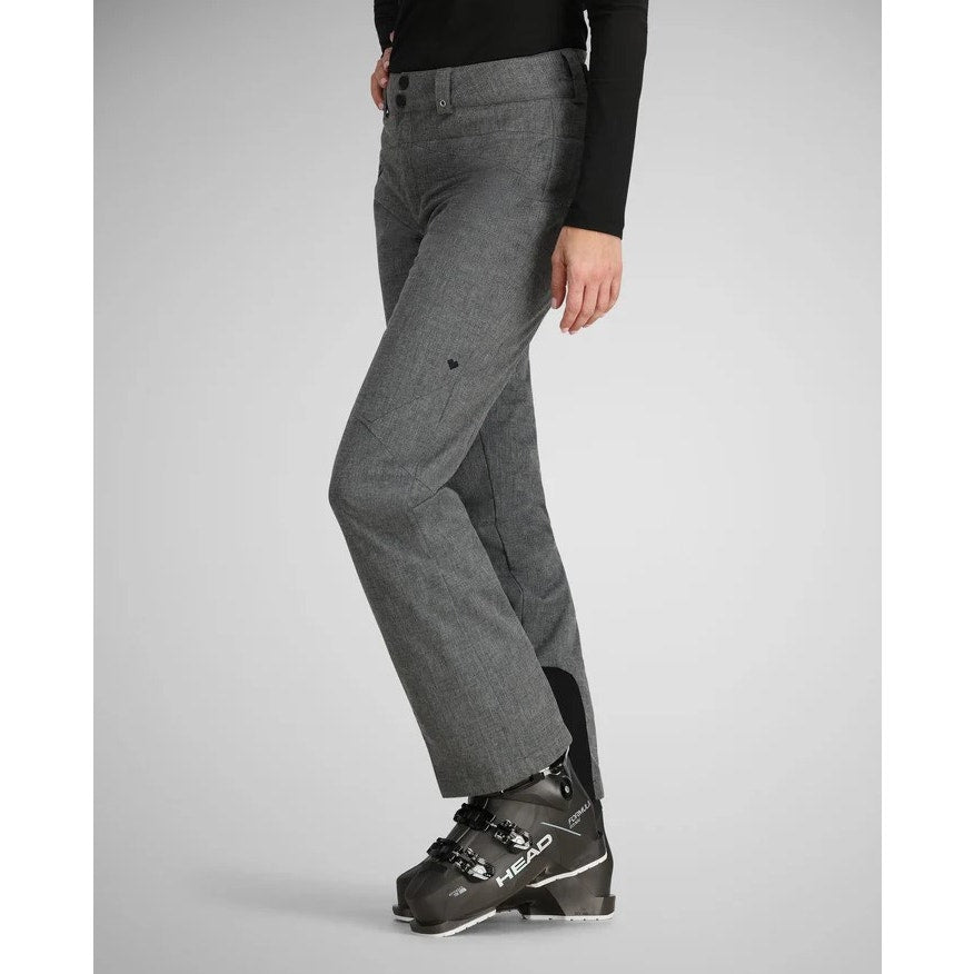 OBERMEYER Women's Malta Snow Ski Pants 2 SHORT Charcoal Grey Waterproof NWT