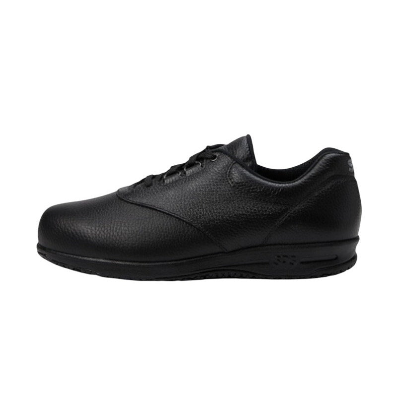 SAS Womens Liberty Lace Up Casual Sneaker Size 11 M EU 41.5 Black Leather SR NIB