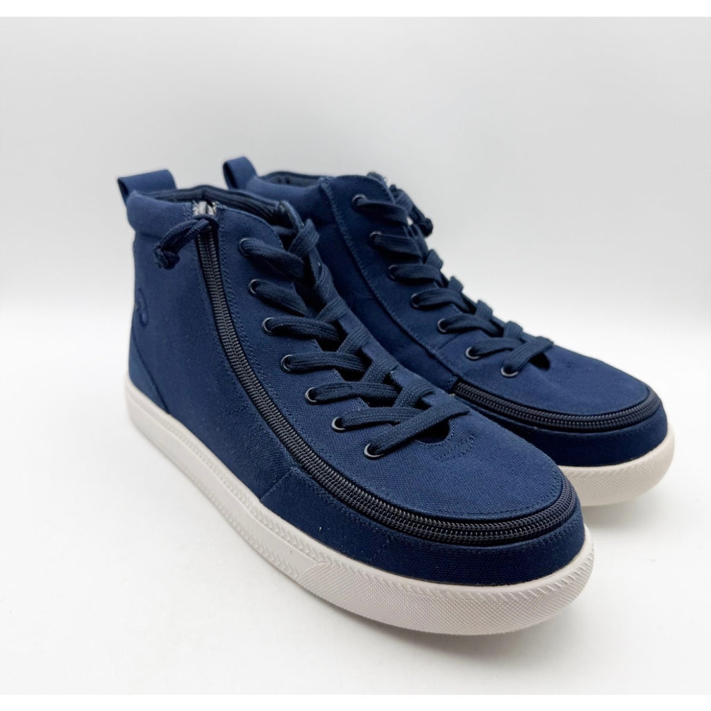 Billy Big Kids Classic MDR High Top Sneaker Size 9 EU 41 Navy Blue NIB