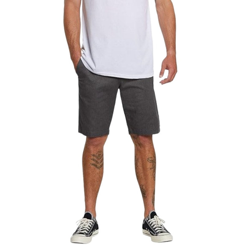 VOLCOM Men's Frickin Modern Stretch Shorts Size 31 Grey Charcoal Heather NWT
