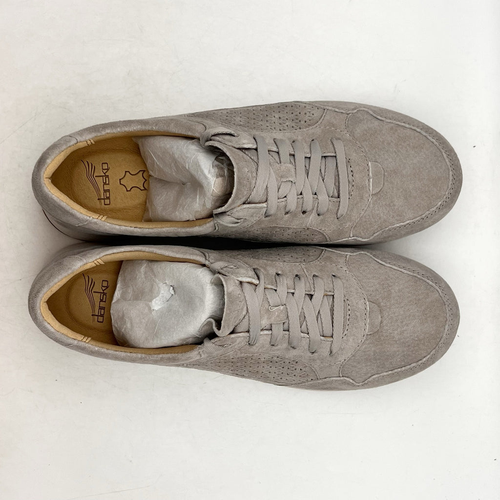 Dansko Womens Catie Casual Sneakers EU 40 US Size 9.5-10 Grey Suede NIB