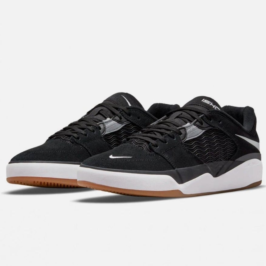 Nike SB Ishod Wair Skate Shoes MENS 6 WOMENS 7.5 Black White Sneakers NWOB