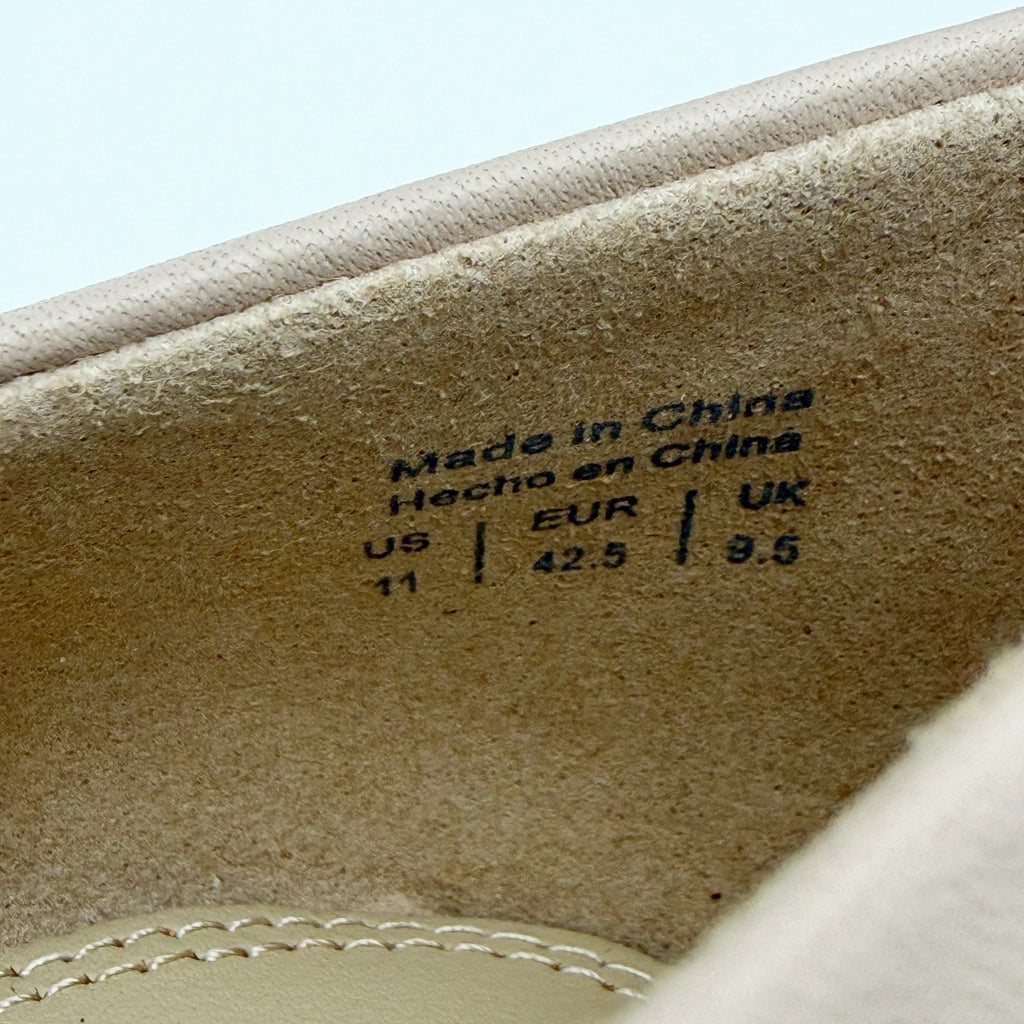 Aldo Womens Coronitiflex Pumps Size 11 M EU 42.5 Nude Bone Leather NWOB