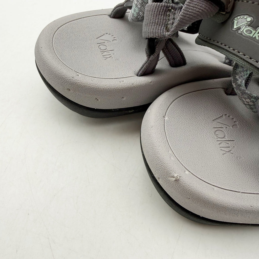 Viakix Womens Samara Hiking Sandals US 6 EU 37 Grey Black NIB