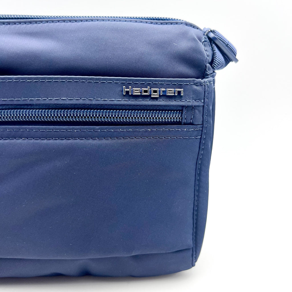 HEDGREN Women's Eye Medium Crossbody Bag Total Eclipse Navy Blue RFID NWT