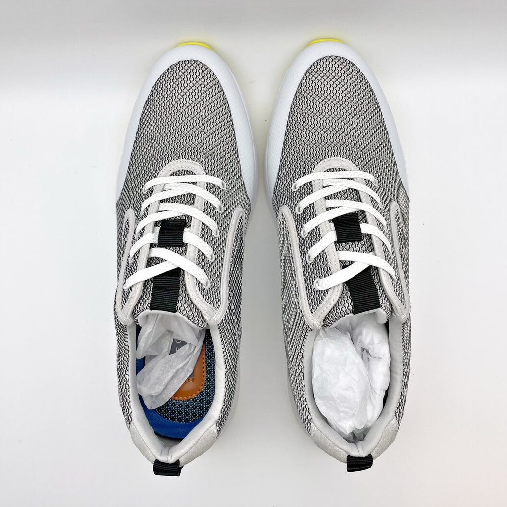 Vince Camuto Mens Emmitt Mesh Sneaker US 9 M EU 42 White Lace-Up Closure NIB