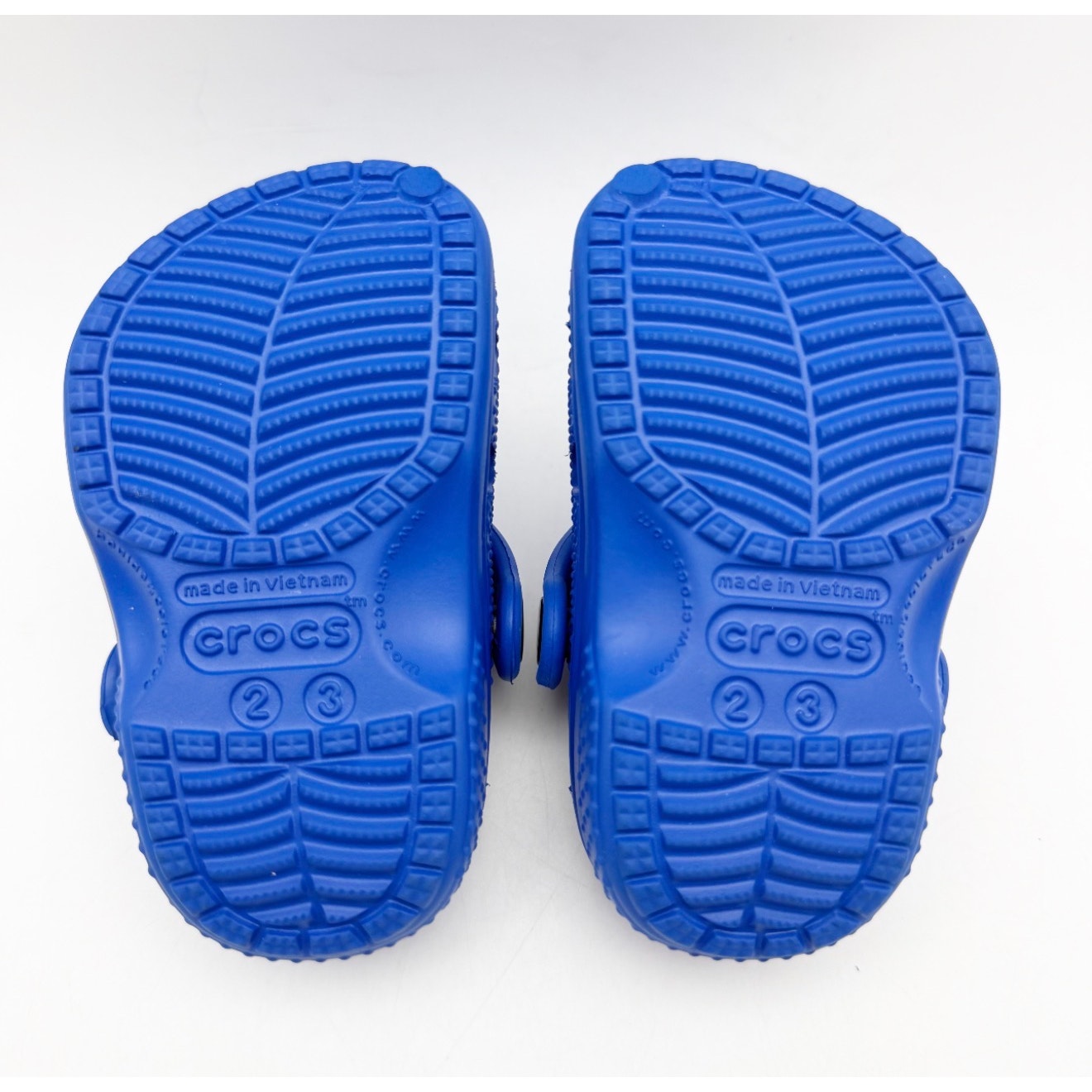 Crocs Baby Boys Classic Littles Clogs C2 C3  Blue NWOB