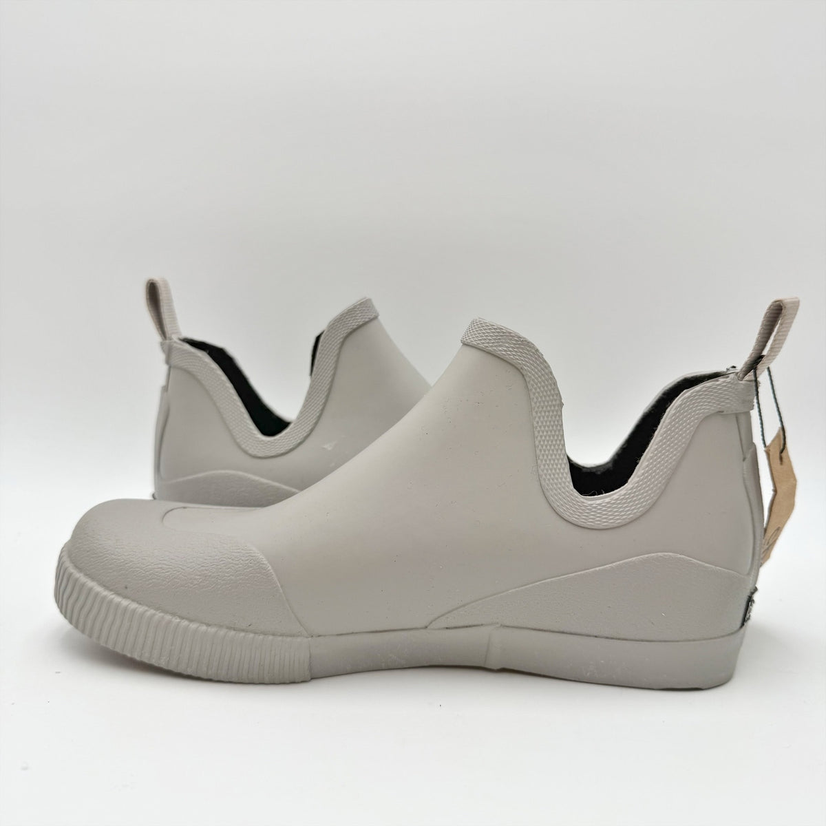 CHOOKA Womens Lakeridge Rain Ankle Boots Size 7 Light Grey Waterproof NWT