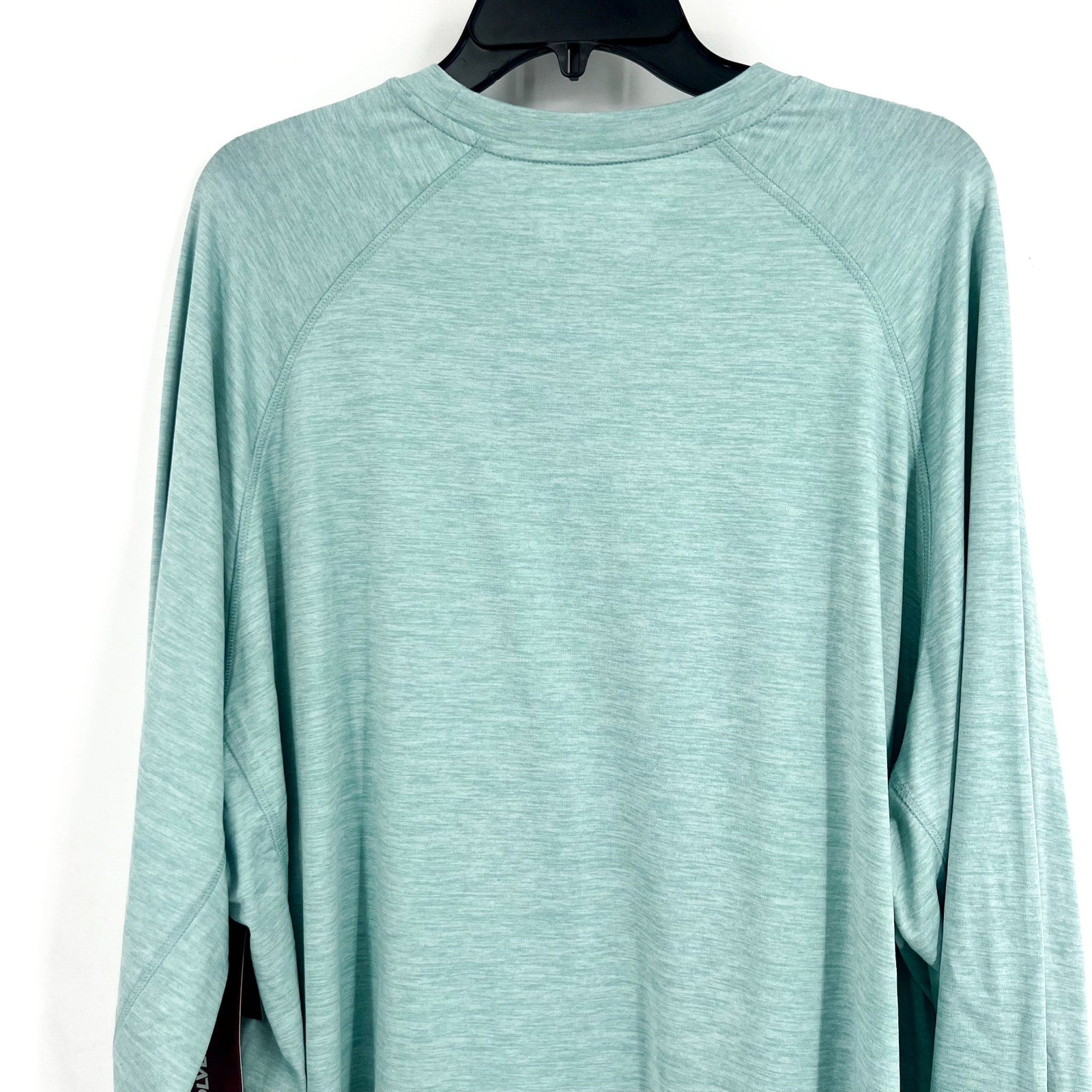 WOLVERINE Mens Sun-Stop Eco Long Sleeve Tshirt XXL Aqua Green Performance NWT