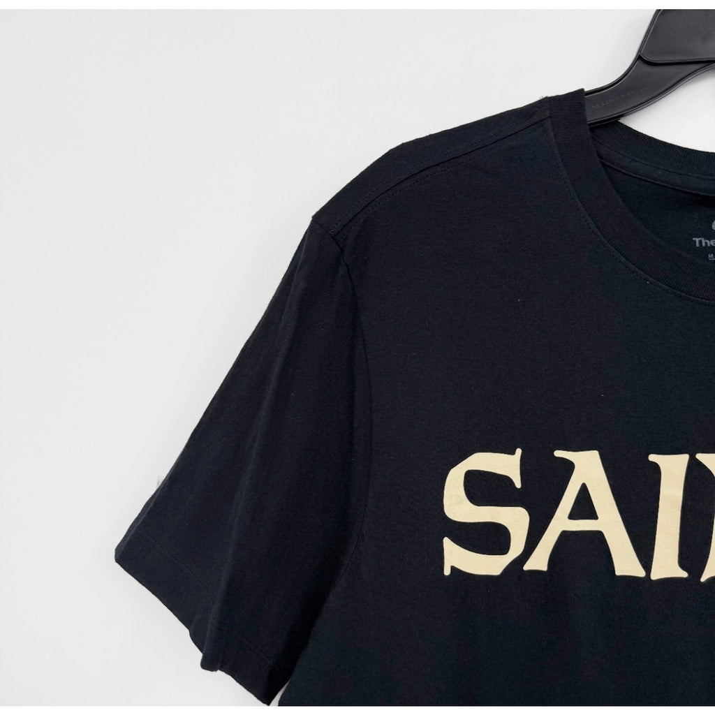 NIKE Mens New Orleans Saints Wordmark Essential T-Shirt Small Black NWT N199-00A