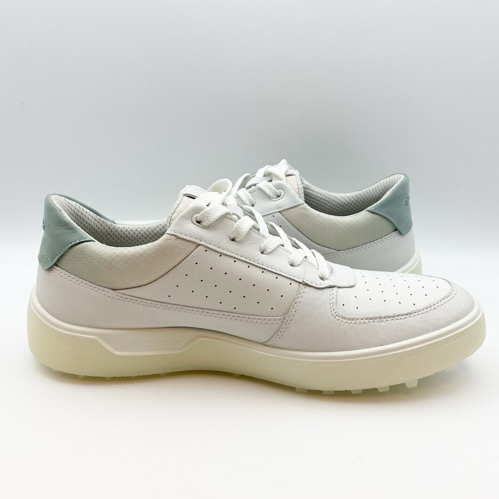 ECCO Womens Tray Hydromax Hybrid Golf Shoes US 10 EU 41 White Leather NIB