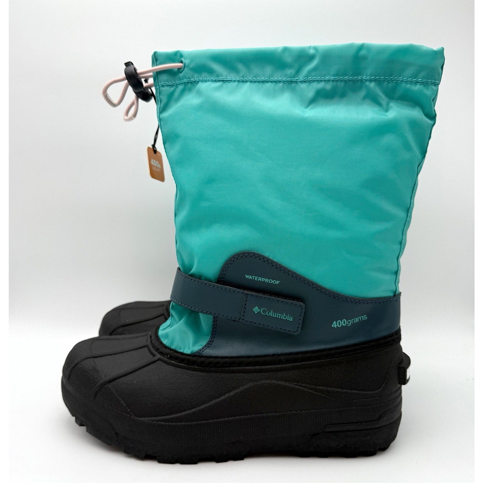 Columbia Kids Powderbug Forty Winter Boots US 7 Blue Waterproof Insulated NIB