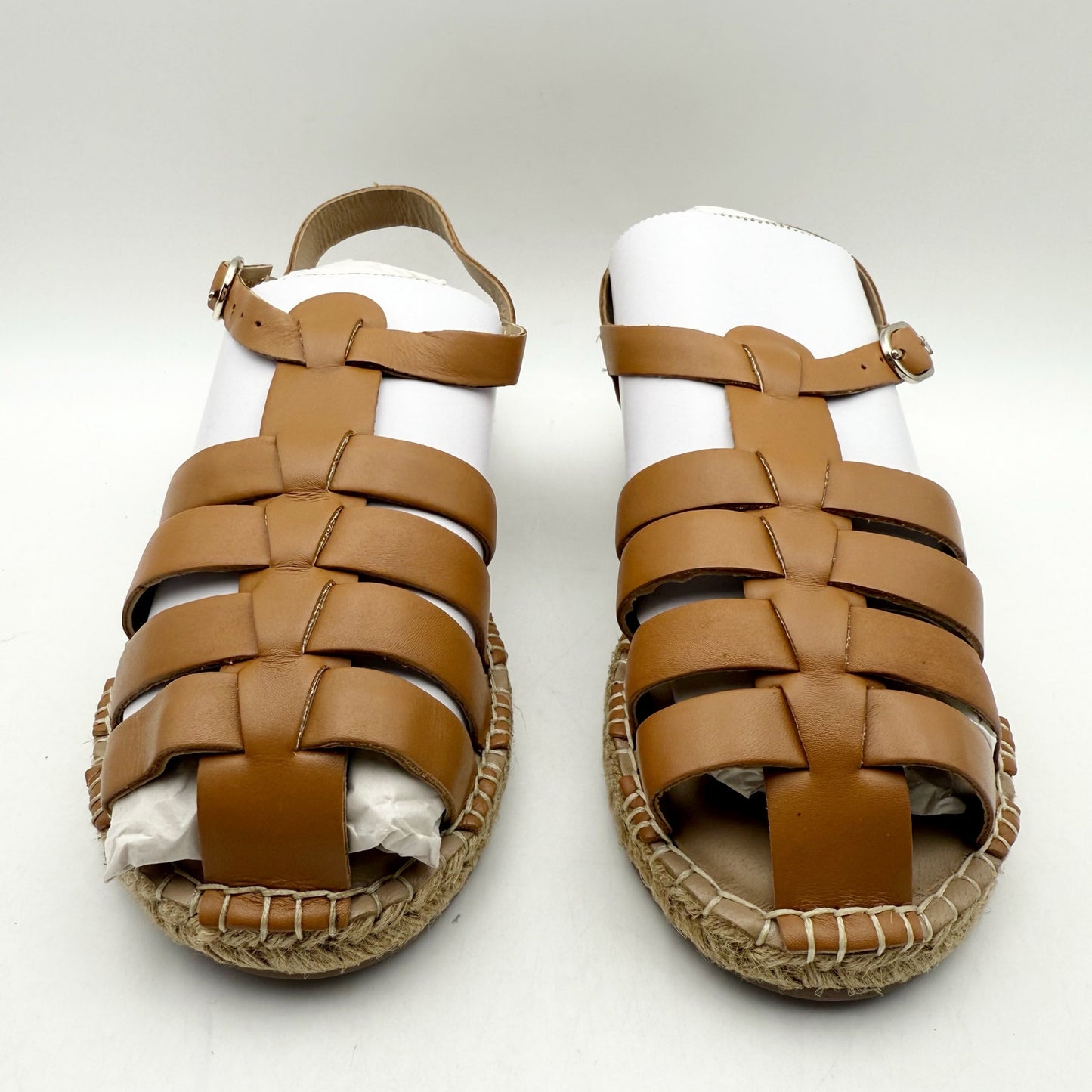 Sam Edelman Kids Kora Sandals US 4 M EU 36 Brown Leather NIB