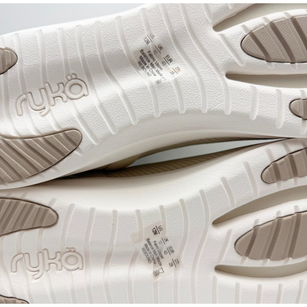 Ryka Womens Rebound Slip on Casual Sneakers Size 12 M EU 43 Beige Birch NIB