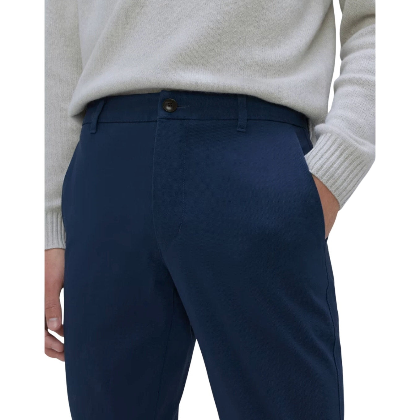 EVERLANE UNIFORM Men's The Performance Chino 36x32 Navy Blue Pants NWT