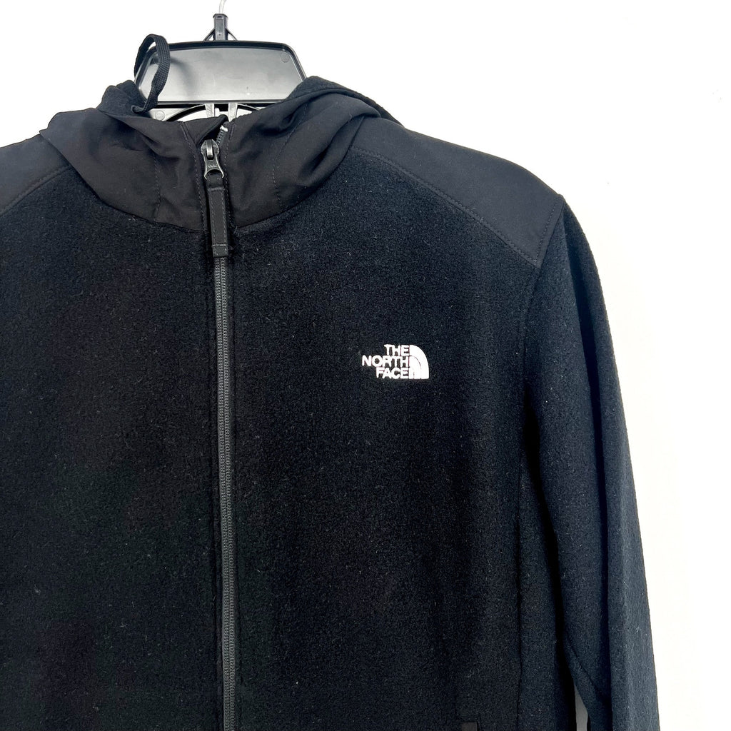 THE NORTH FACE Womens Alpine Polartec 200 Jacket Medium Black Full Zip Hood NWT