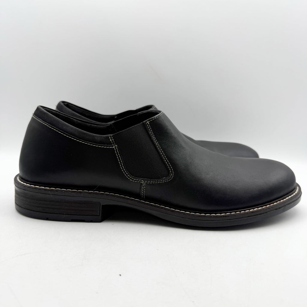 Naot Mens Director Slip On Shoes EU 43 US 10 Black Leather NWOB