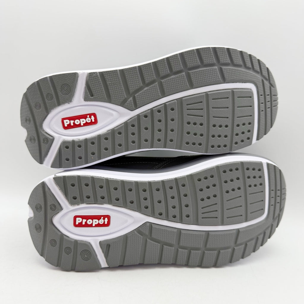Propet Womens Ultima Sneakers Size 9 Wide Grey White Leather Athletic Shoes NIB