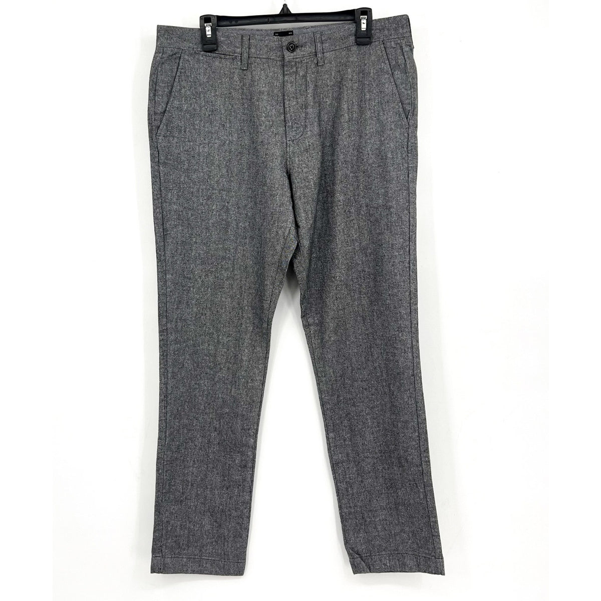 J.CREW Mens 770 Straight-Fit Tech Pants 33x32 Charcoal Gray Midweight BU844 NWT