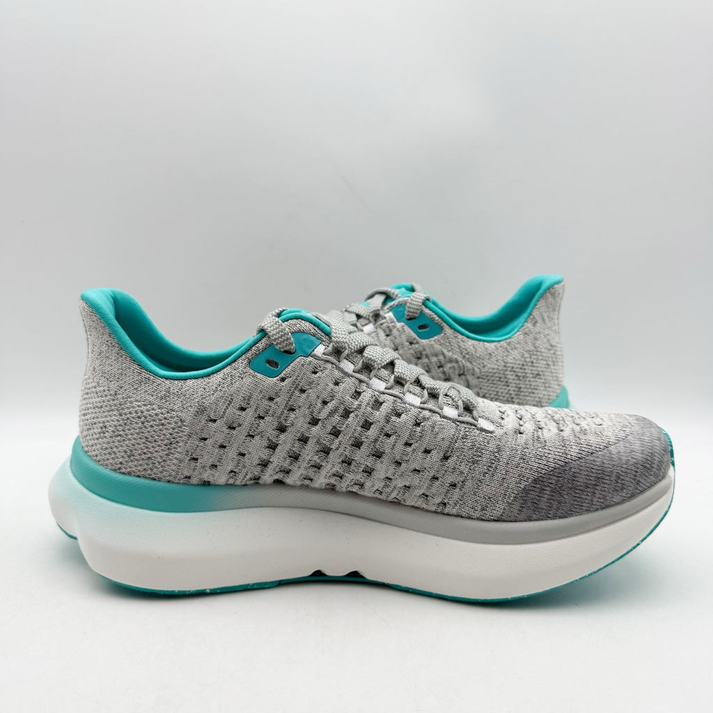 Rabbit Womens Dream Chaser Running Shoes US 7.5 Grey Teal Ceramic Athletic NIB
