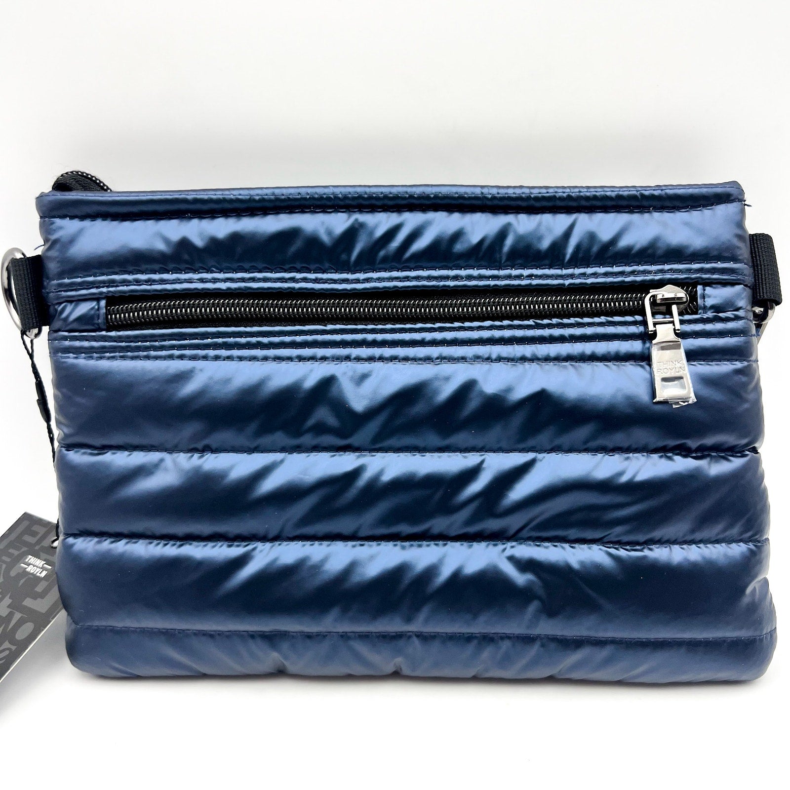 THINK ROYLN Downtown Crosswalk Crossbody Bag Blue Pearl Indigo One Size NWT