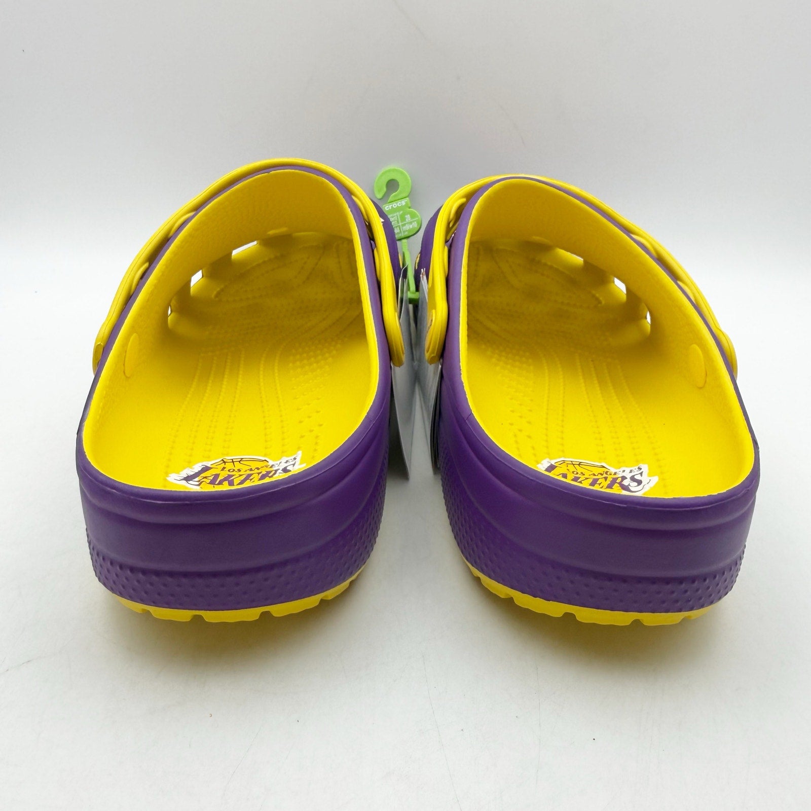 CROCS Mens NBA Los Angeles Lakers Clog Size 10 EU 43.5 Purple Yellow NWT