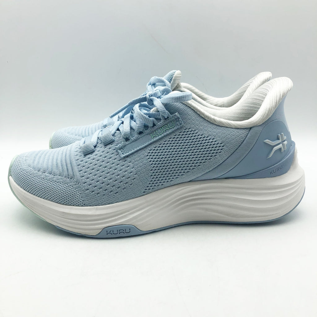 Kuru Womens Atom 2 Athletic Shoes Size 12 M Blue White Sneakers NWOB