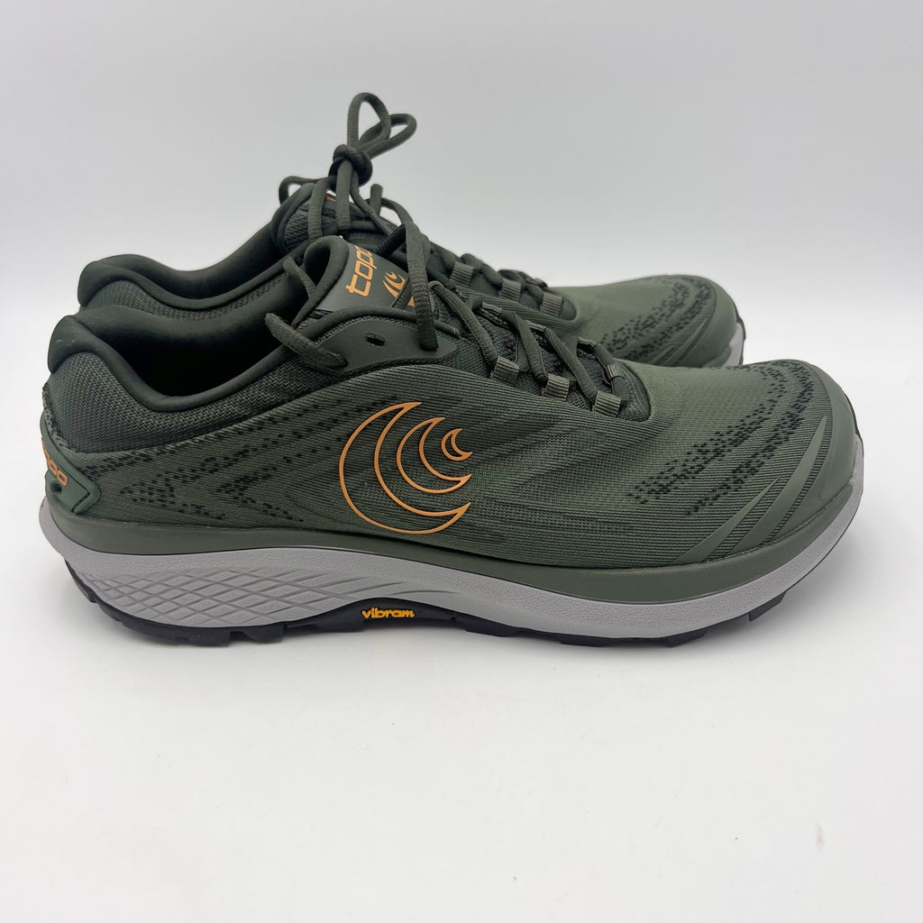 Topo Athletic Mens Pursuit 2 Trail Athletic Shoes Size 10 Green Running NIB