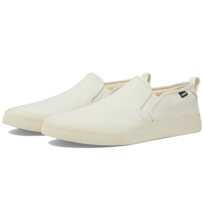 Oakley Mens B1B Classic Slip-on Casual Shoes Size 8 EU 41.5 White Sneakers NWOB