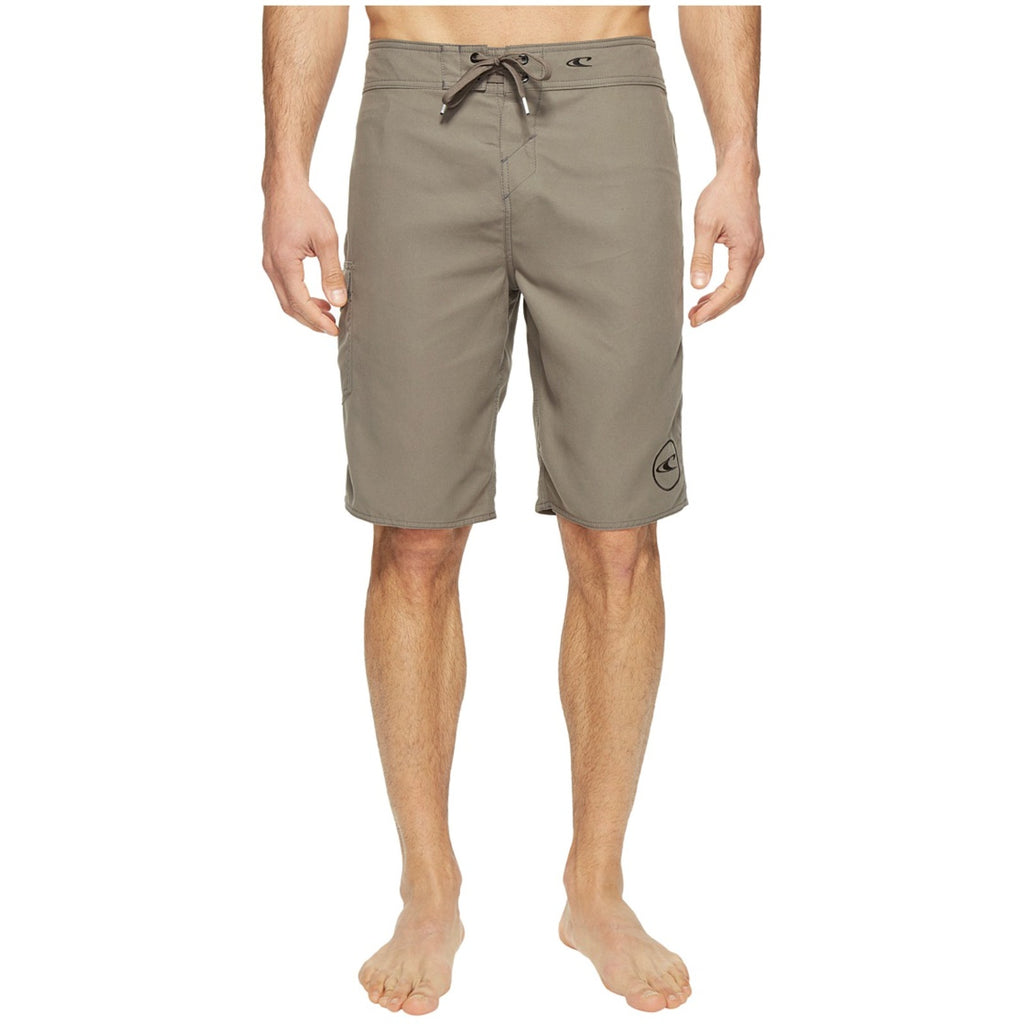 O'Neill Mens Santa Cruz 2.0 Boardshorts Size 33 Medium Charcoal Taupe Swim NWT