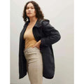 Everlane Womens ReNew Anorak Rain Coat XS Black Water-Repellent Hooded NWT