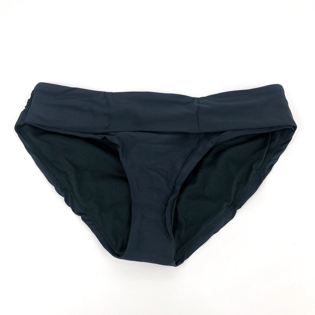 PRANA Women's Marta Bikini Bottoms XS Black Hipster UPF 50+ NWT