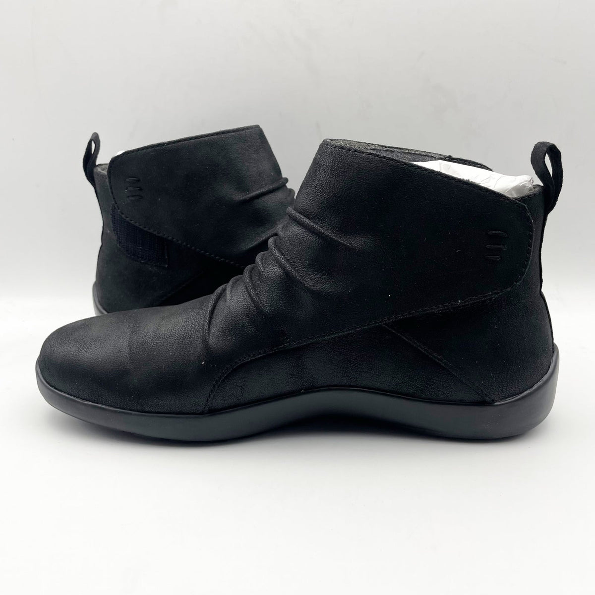 Anodyne Womens No. 91 Casual Boots US 8.5M EU 38.5 Black Vegan Leather NIB