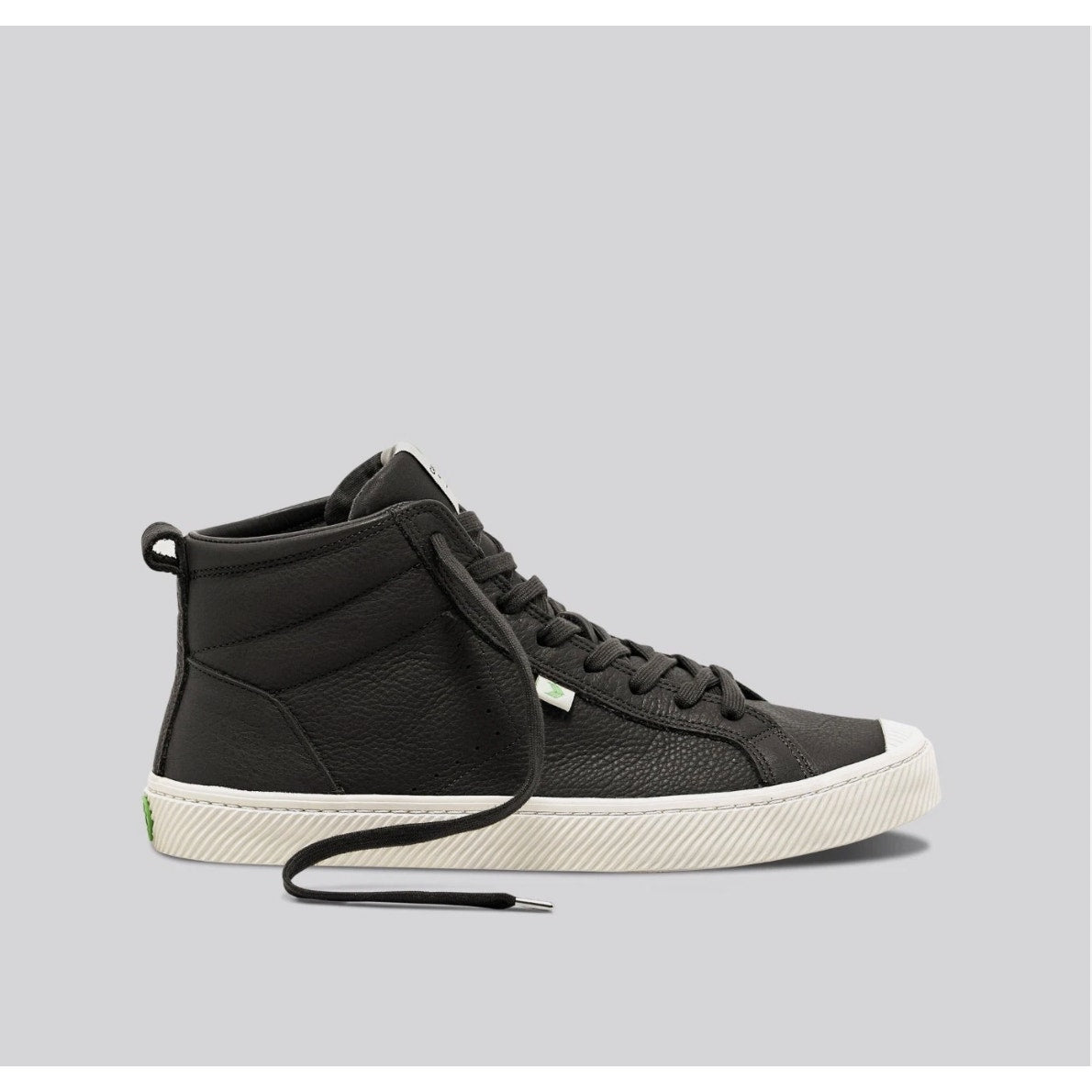 Cariuma OCA High Sneakers Womens 8.5 Mens 7 Black Premium Leather NIB