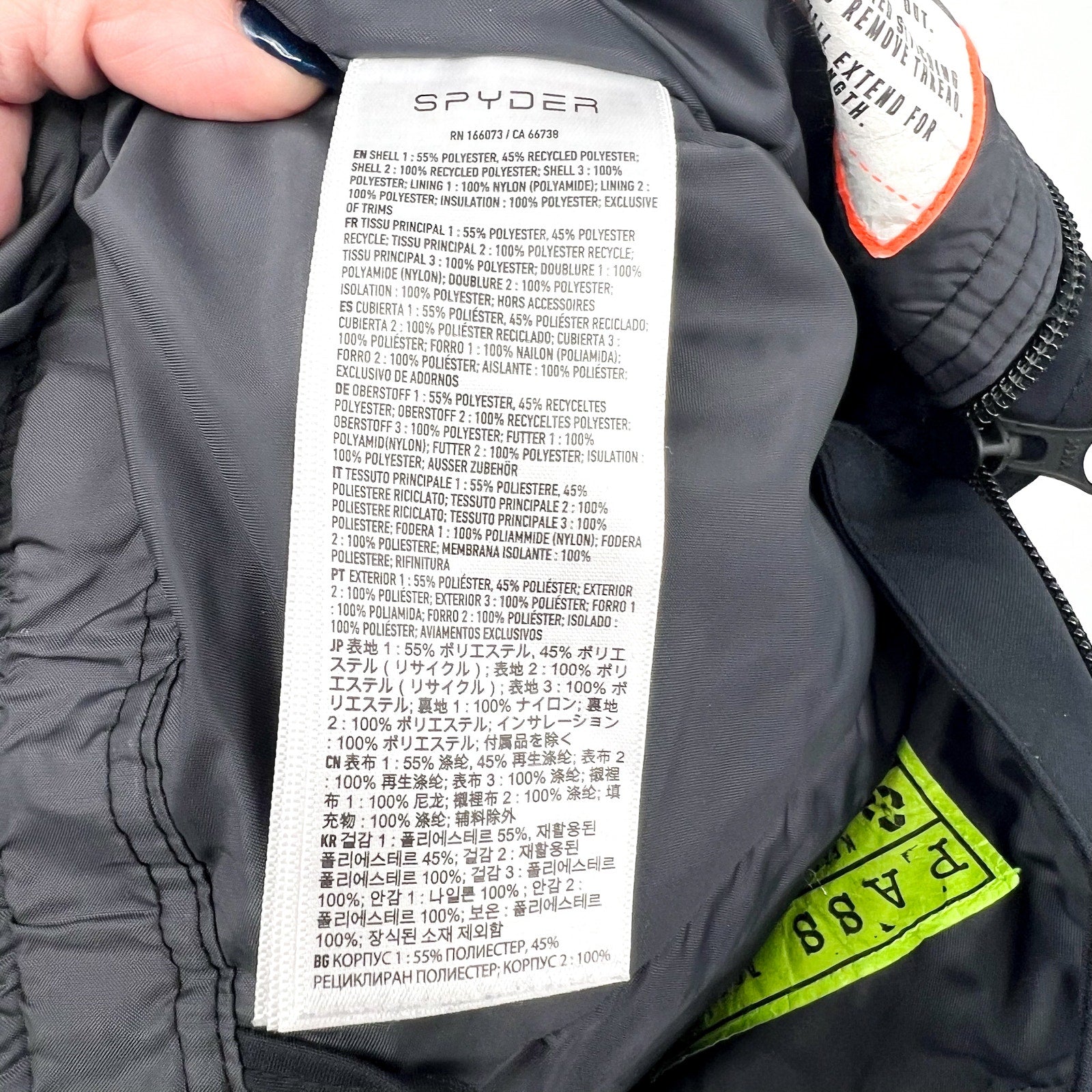 SPYDER Boys Expedition Insulated Ski Pants Size 5 Black & Vest Waterproof NWOT