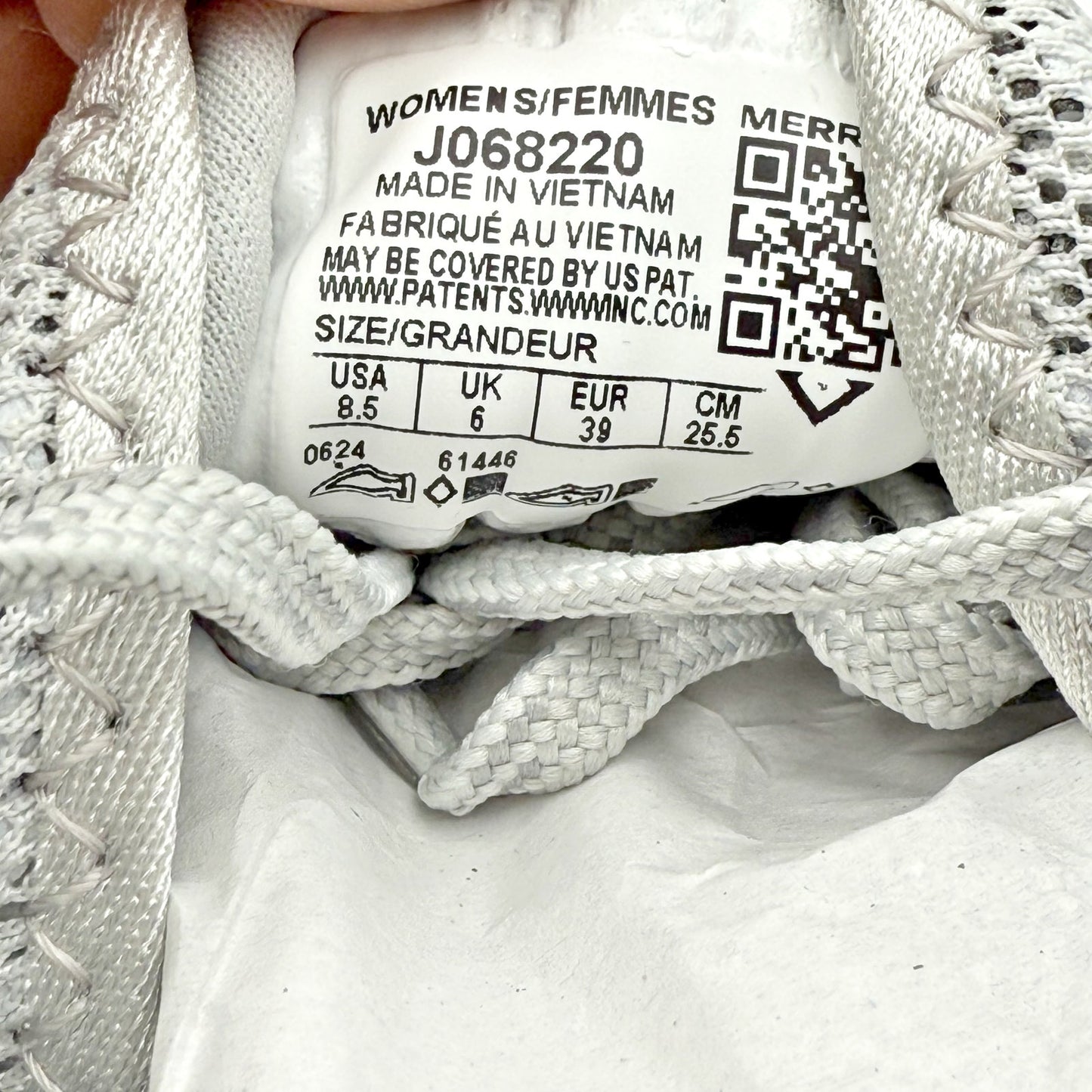 Merrell Womens Agility Peak 5 Trail Running Sneaker US 8.5 M Gray Athletic NIB