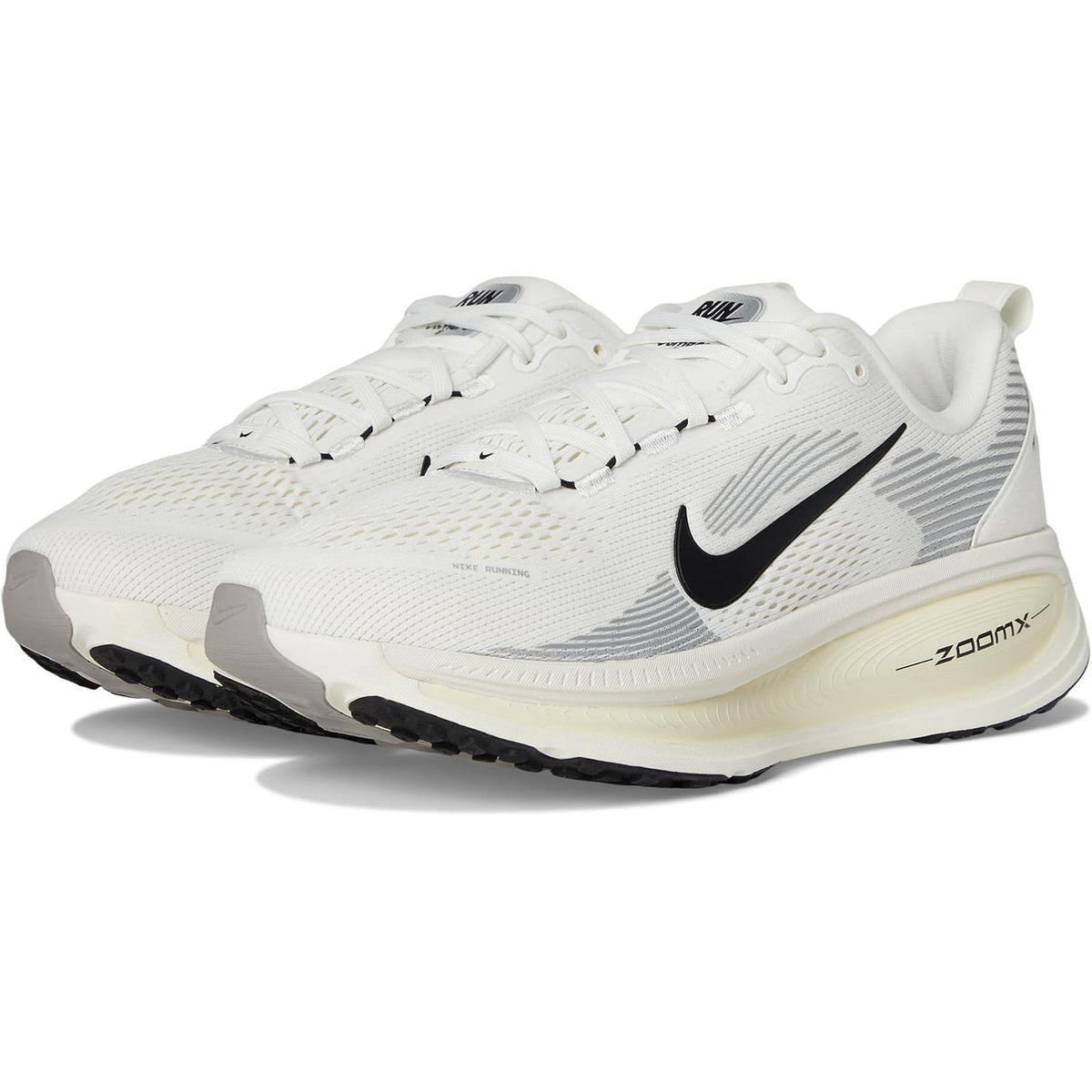 Nike Womens Vomero 18 Running Shoes Size 8 EU 39 White Black Athletic NIB