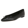 Veronica Beard Womens Catherine Ballet Flats US 9.5 M Black Leather NIB