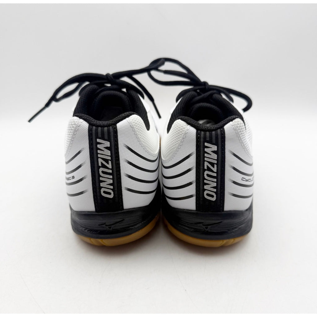 MIZUNO Womens Cyclone Speed 3 Volleyball Shoe Size 9 White Black Lace Up NWOB