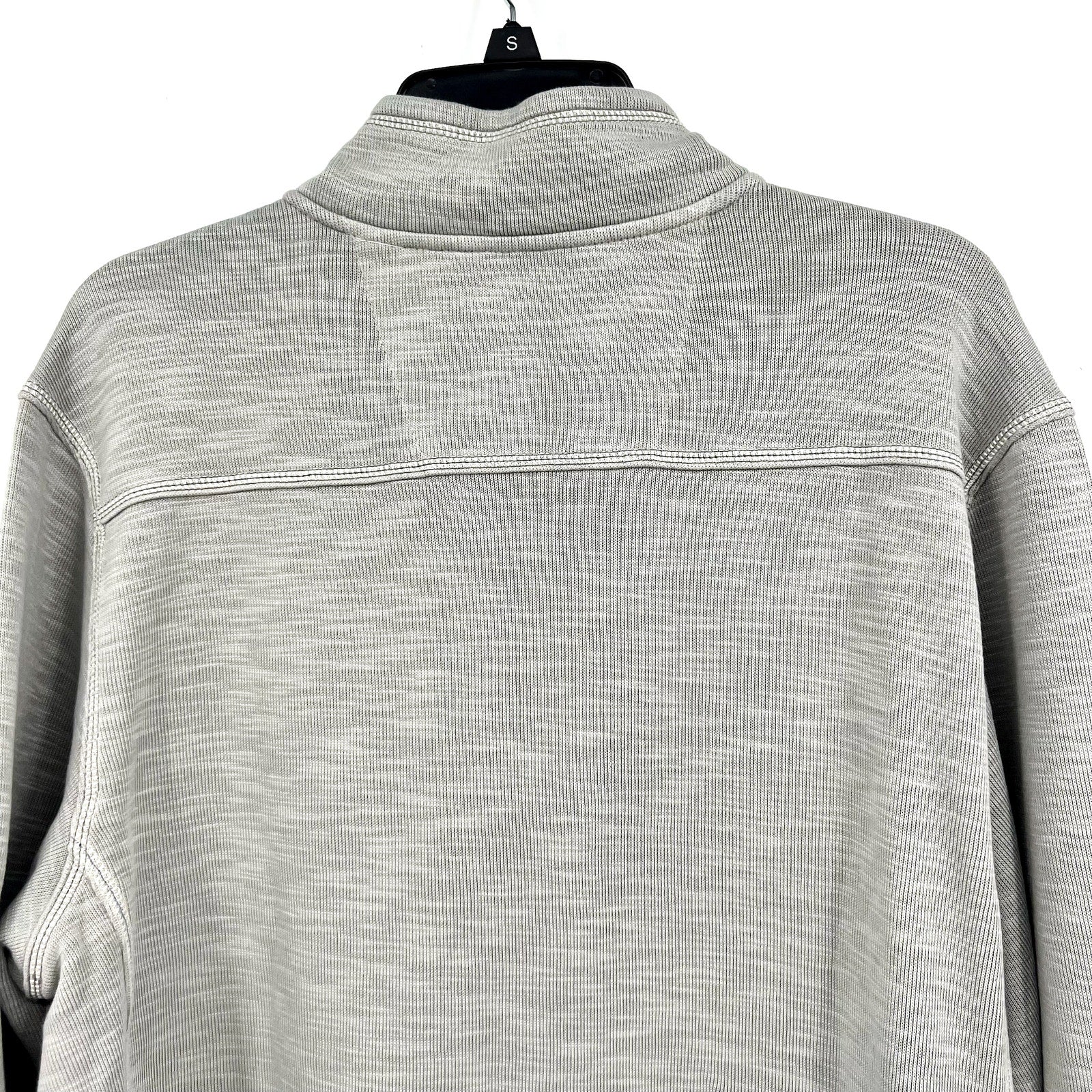 TOMMY BAHAMA Men's Tobago Bay Half Zip Sweatshirt Medium Smoke Grey NWOT