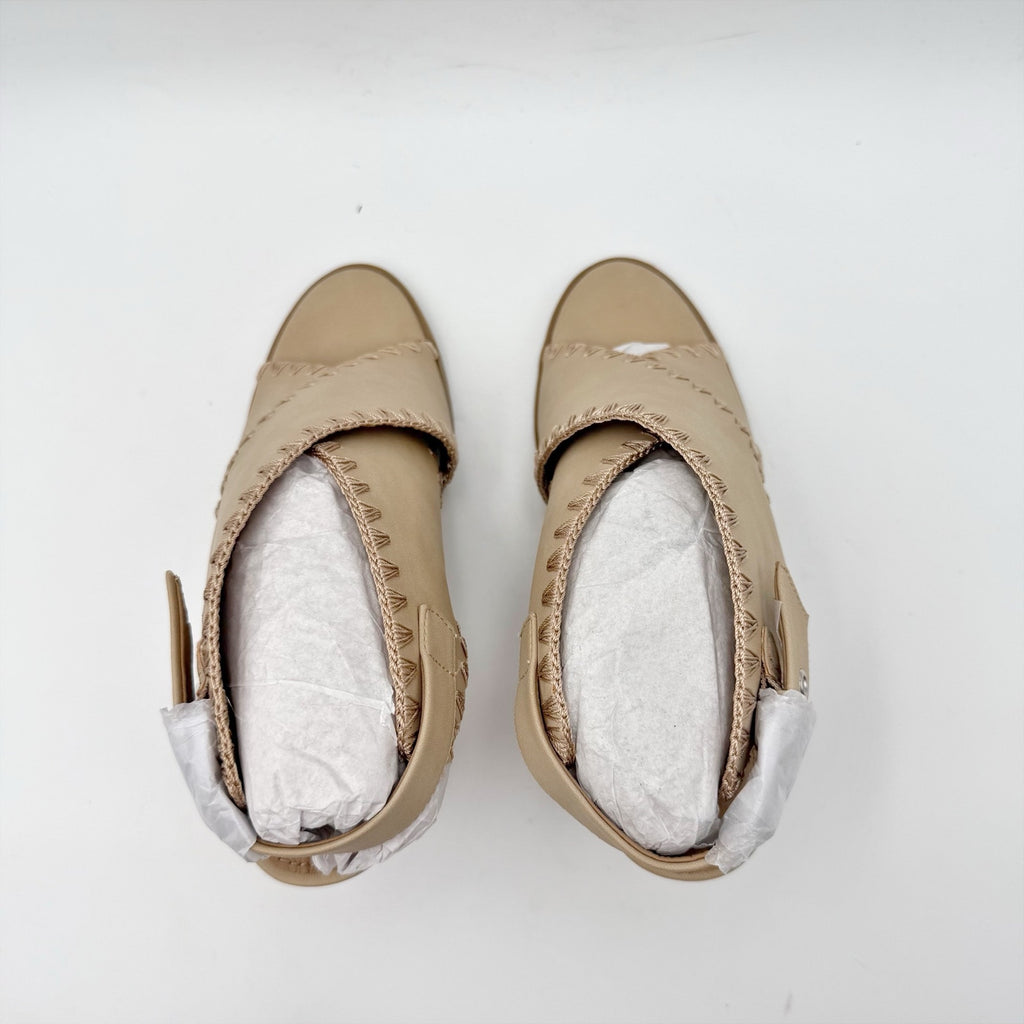 DV By Dolce Vita Womens Reanne Heeled Sandals Size 6 Tan NWOB