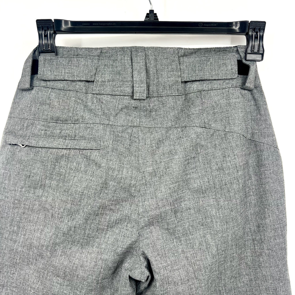 OBERMEYER Women's Malta Snow Ski Pants 2 SHORT Charcoal Grey Waterproof NWT