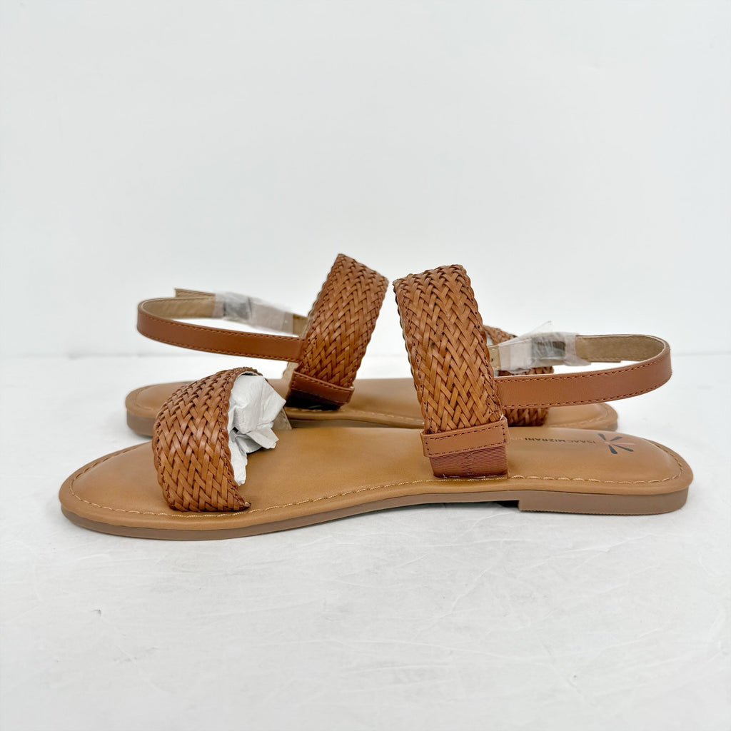 Isaac Mizrahi Live Womens Rosalyn Sandals US 9 M EU 39 Brown Tan NIB