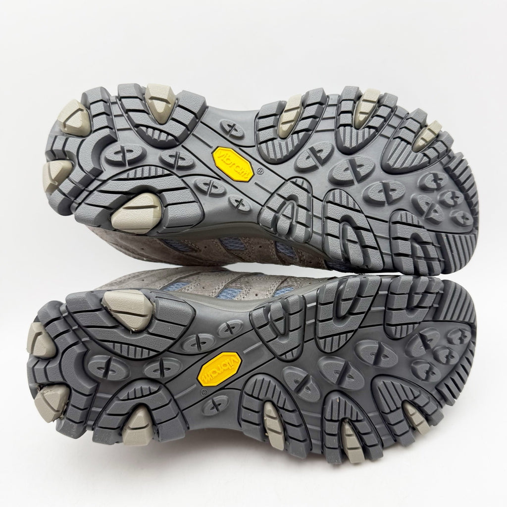 Merrell Womens Moab 3 Hiking Sneakers US 8 EU 38.5 Blue Grey Suede NWOB