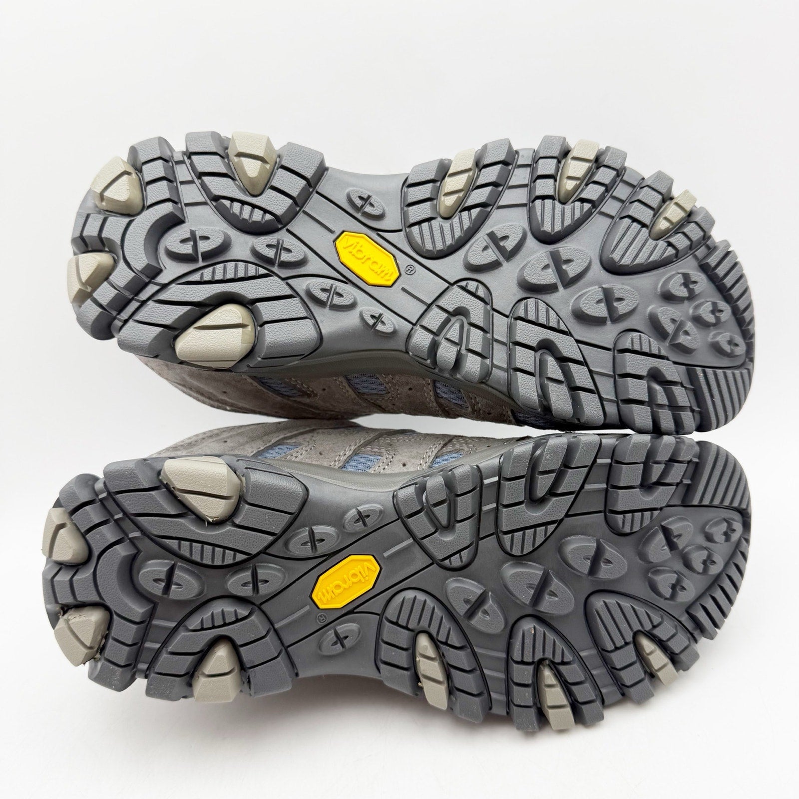 Merrell Womens Moab 3 Hiking Sneakers US 8 EU 38.5 Blue Grey Suede NWOB