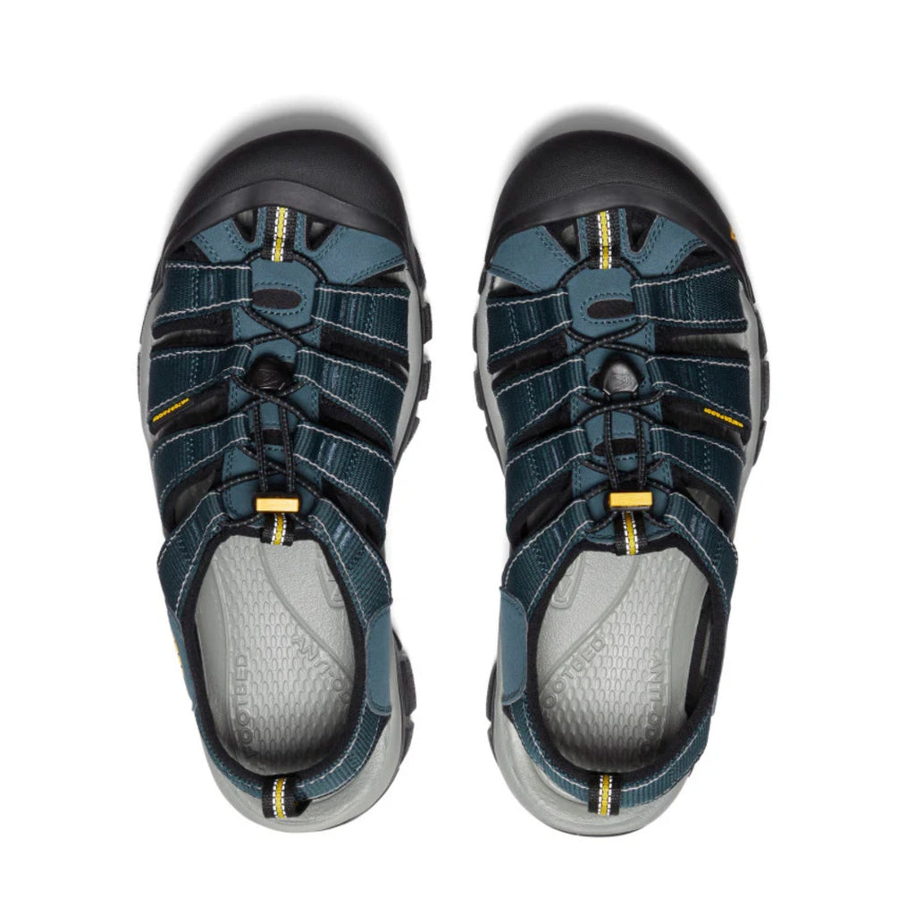 Keen Mens Newport H2 Sandals US 12 EU 46 Blue Black Water-Resistant Hybrid NIB