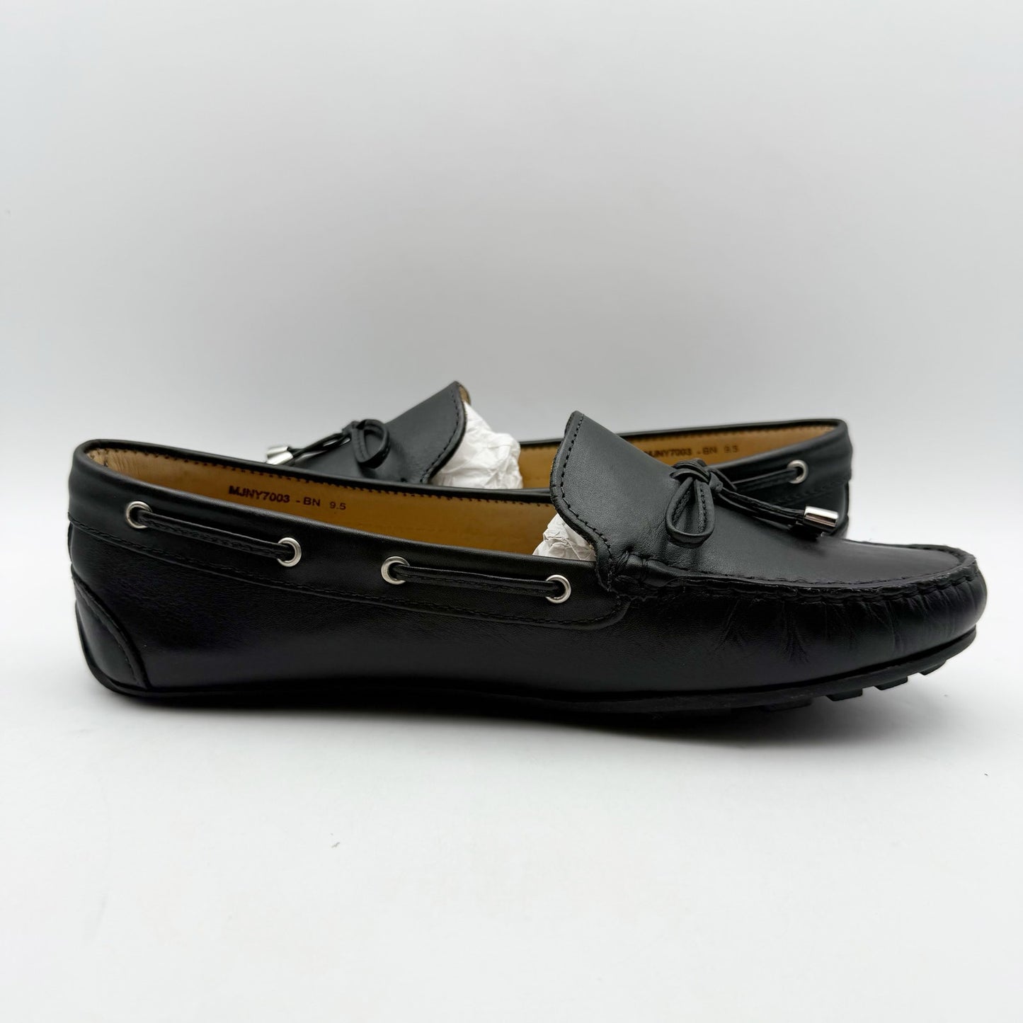 Marc Joseph New York Womens Riverview Loafers US 9.5 M Black Leather NIB